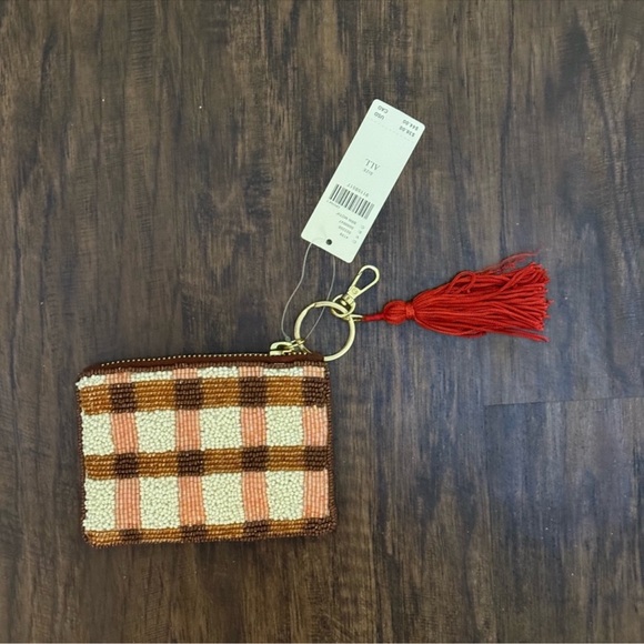 Anthropologie beaded coin purse-picnic edition - Picture 4 of 10